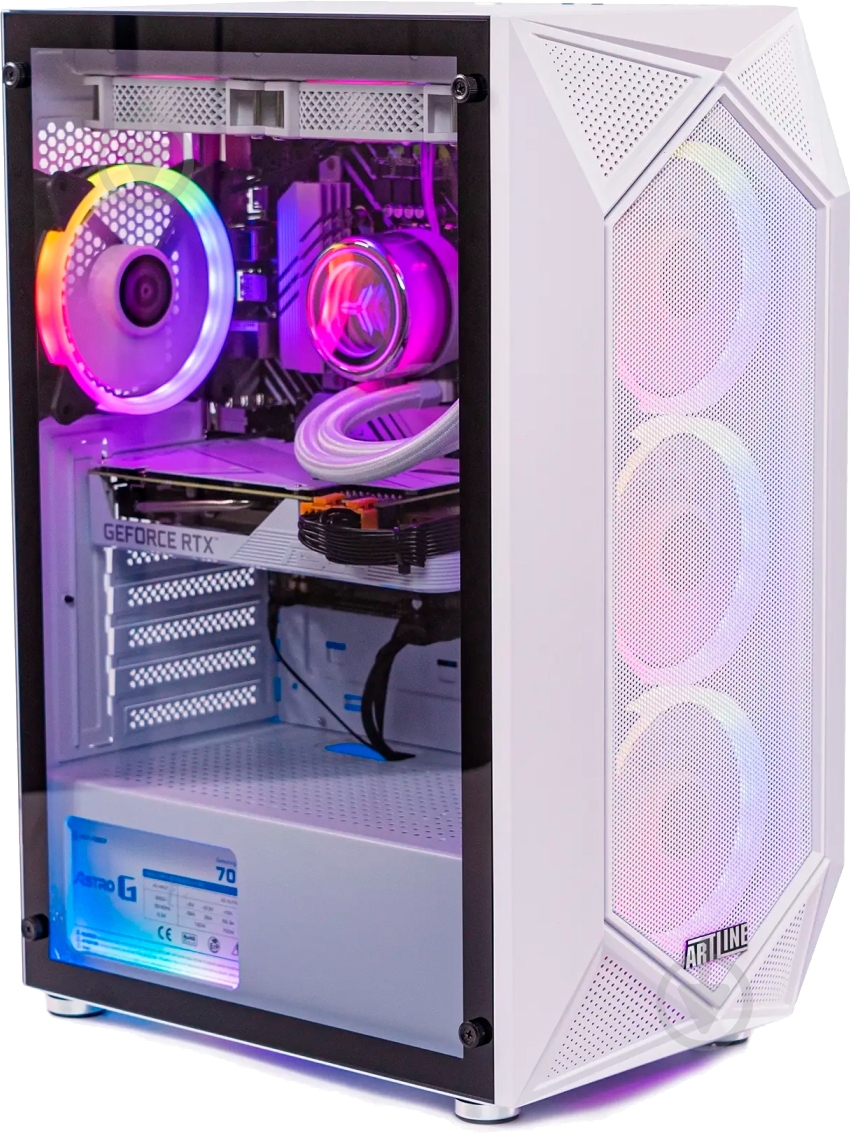 Компьютер Artline Gaming X67White (X67Whitev37) white - фото 3