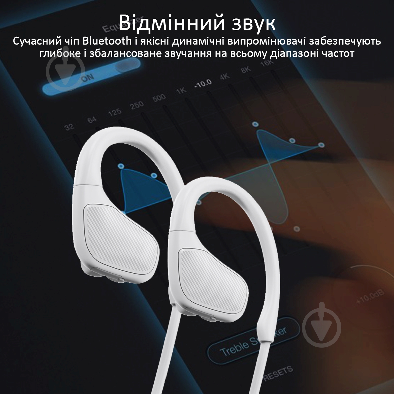 Наушники Promate Spirit white (spirit.white) - фото 2