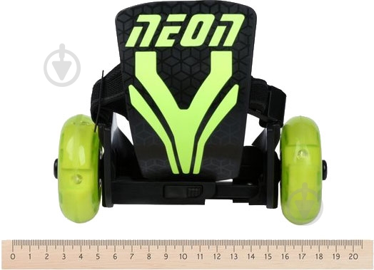 Роликовые коньки Neon Street Rollers зеленый N100736 зеленый - фото 2 Роликовые коньки Neon Street Rollers зеленый N100736 зеленый - фото 2