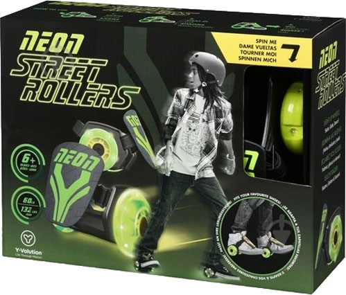Роликовые коньки Neon Street Rollers зеленый N100736 зеленый - фото 7 Роликовые коньки Neon Street Rollers зеленый N100736 зеленый - фото 7