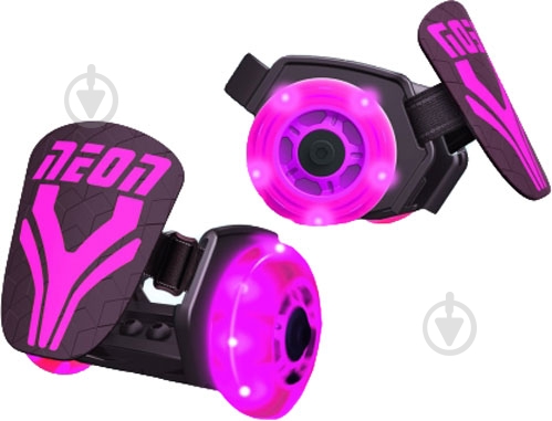 Роликовые коньки Neon Street Rollers розовый N100737 розовый - фото 1
