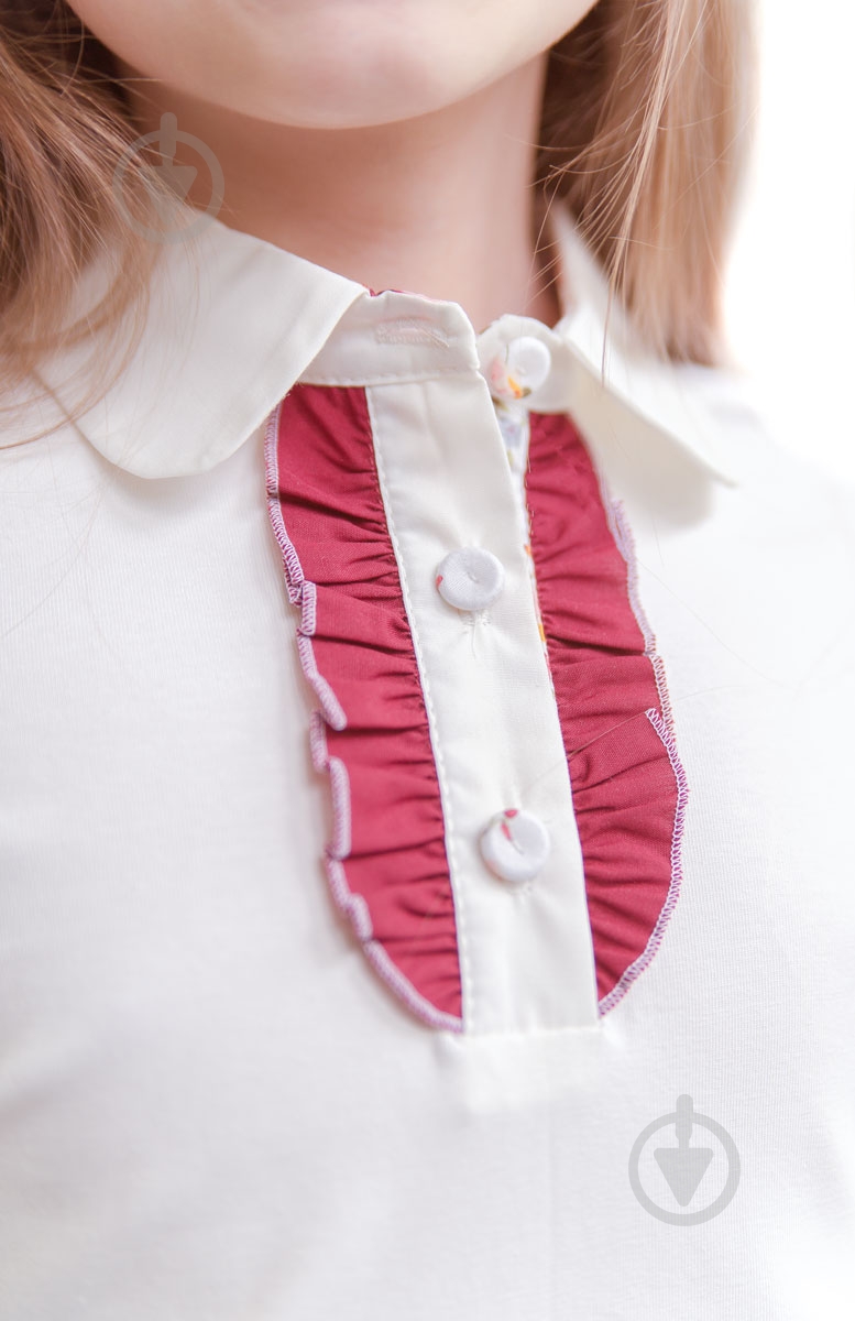 Блуза Sasha р.140 белый 4021 - фото 1 Блуза Sasha р.140 белый 4021 - фото 1