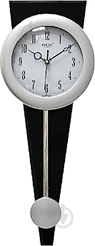 Часы настенные 5105 Black Silver RIKON - фото 1