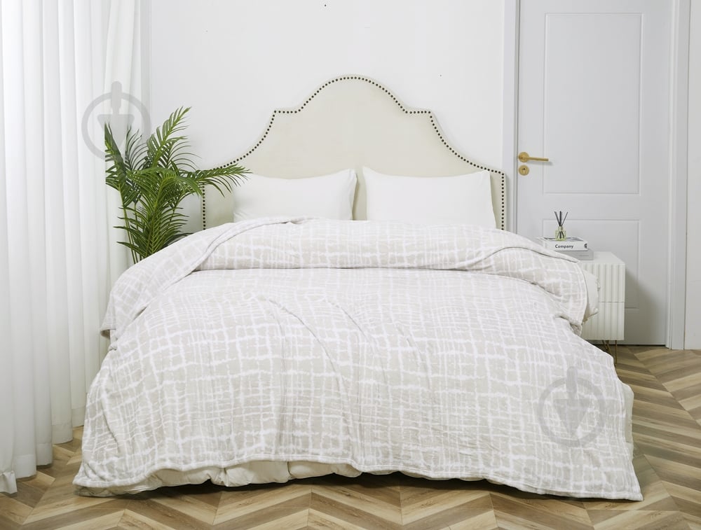 Плед Malabo 200x200 см бежевый La Nuit - фото 2