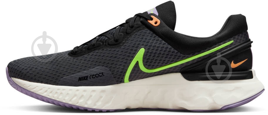 Кроссовки мужские Nike REACT MILER 3 DD0490-005 р.43 черные - фото 4 Кроссовки мужские Nike REACT MILER 3 DD0490-005 р.43 черные - фото 4
