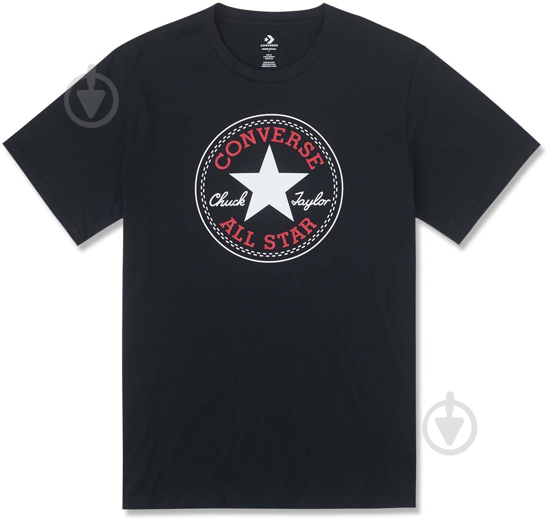 Футболка Converse Chuck Patch Tee 10025459-001 р.2XL черный - фото 6