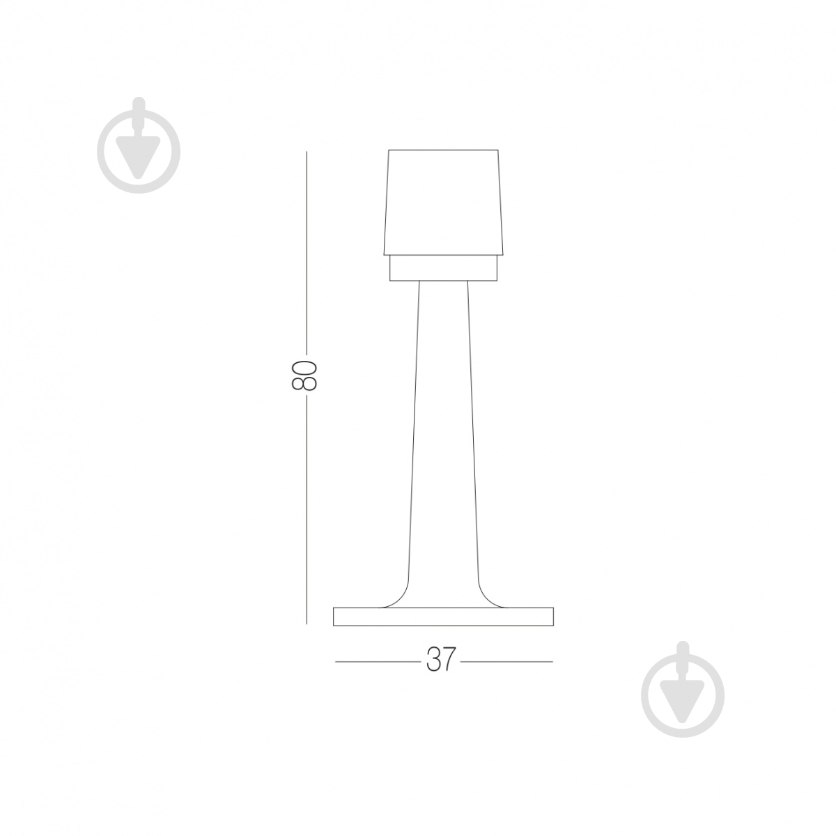 Стопор дверной MVM M-40 SN матовый никель - фото 3