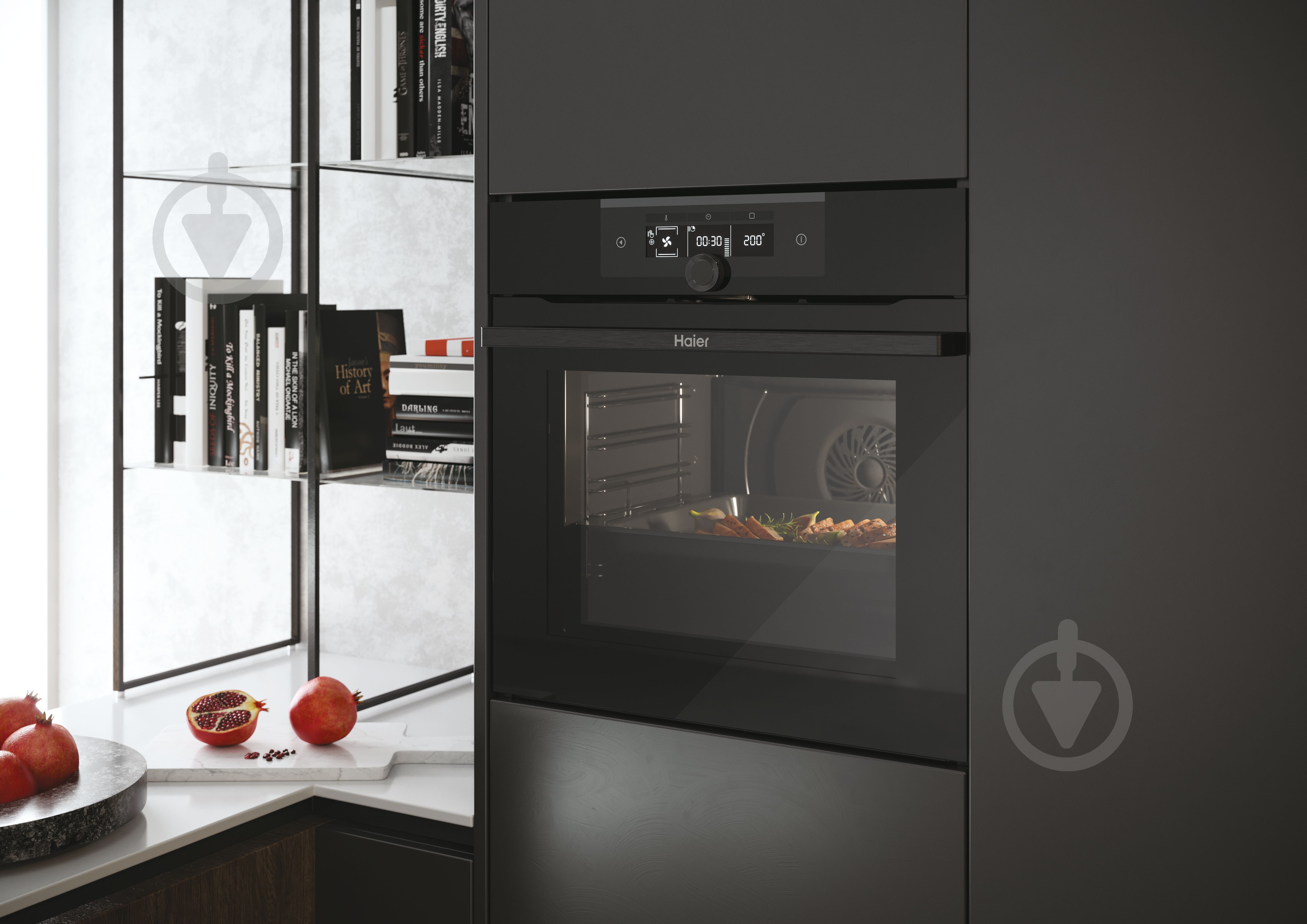 Духовой шкаф Haier HWO60SM2F3BH - фото 3