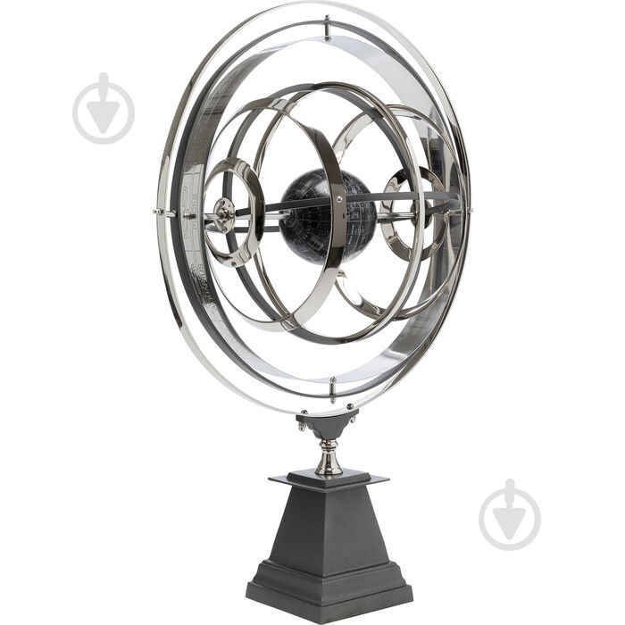 Статуэтка KARE Design Armillary 82х56х56 см серебро - фото 7