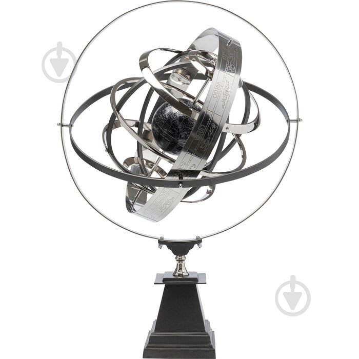 Статуэтка KARE Design Armillary 82х56х56 см серебро - фото 8