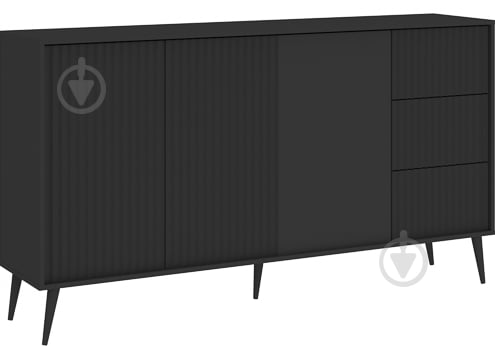 Комод Intermeble BARCELONA 3д3ш 1790x980x400 мм антрацит/антрацит - фото 1 Комод Intermeble BARCELONA 3д3ш 1790x980x400 мм антрацит/антрацит - фото 1