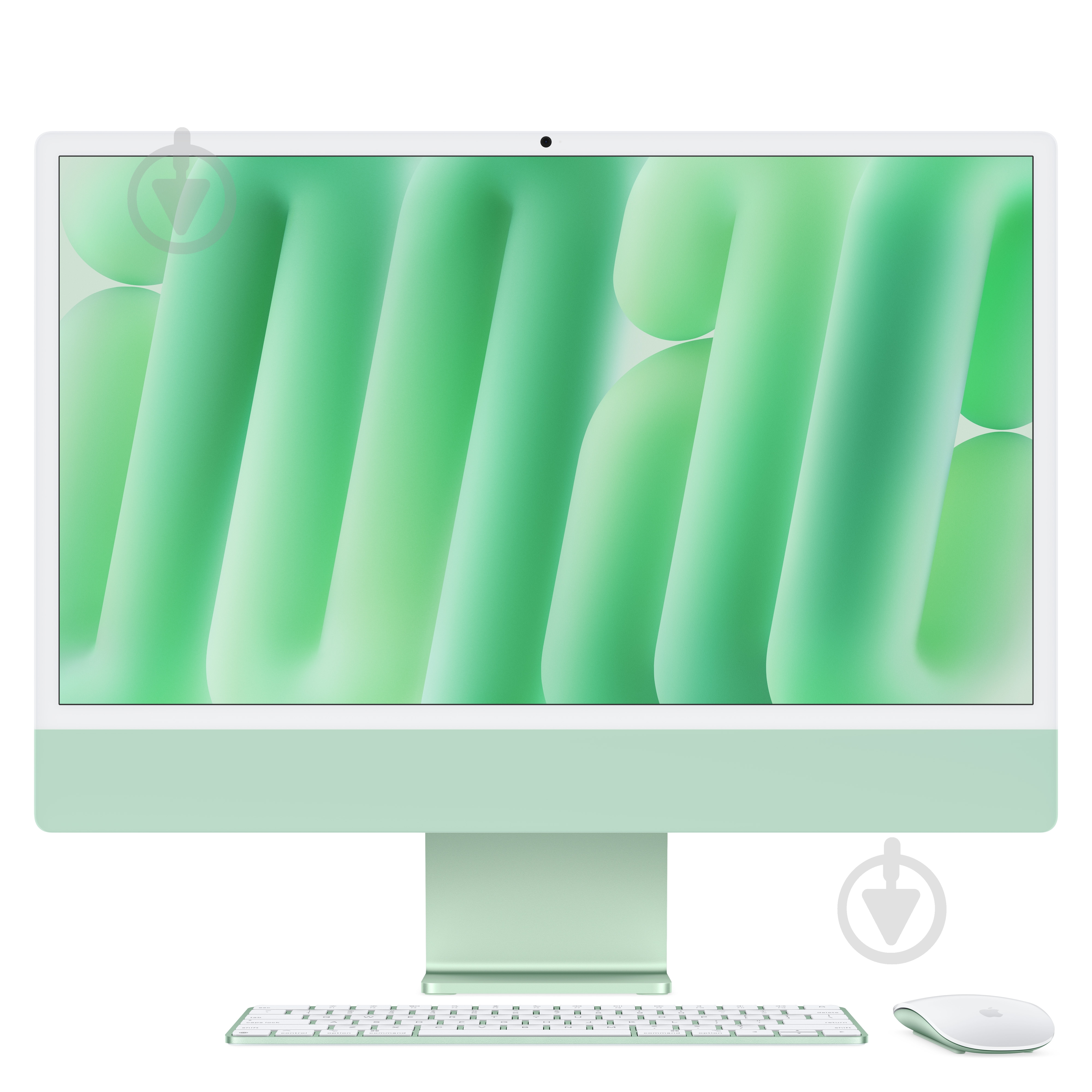 Моноблок Apple iMac М4 4.5К 10‑ядер GPU 512GB 24" (MD2Q4UA/A) green - фото 1 Моноблок Apple iMac М4 4.5К 10‑ядер GPU 512GB 24" (MD2Q4UA/A) green - фото 1