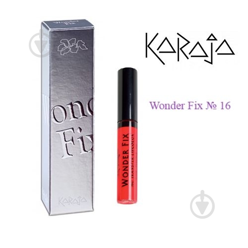 Помада жидкая KARAJA Wonder Fix №16 5 мл - фото 1 Помада жидкая KARAJA Wonder Fix №16 5 мл - фото 1