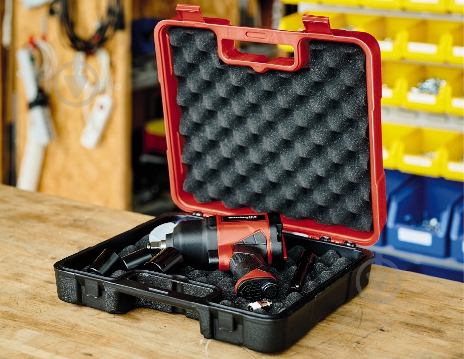 Кейс для инструментов Einhell пластиковый 34х30х10 см 4540040 - фото 3 Кейс для инструментов Einhell пластиковый 34х30х10 см 4540040 - фото 3