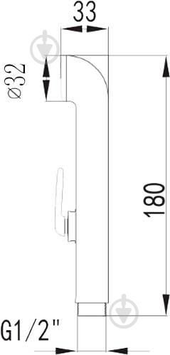 Лейка для биде Imprese B7002 - фото 2
