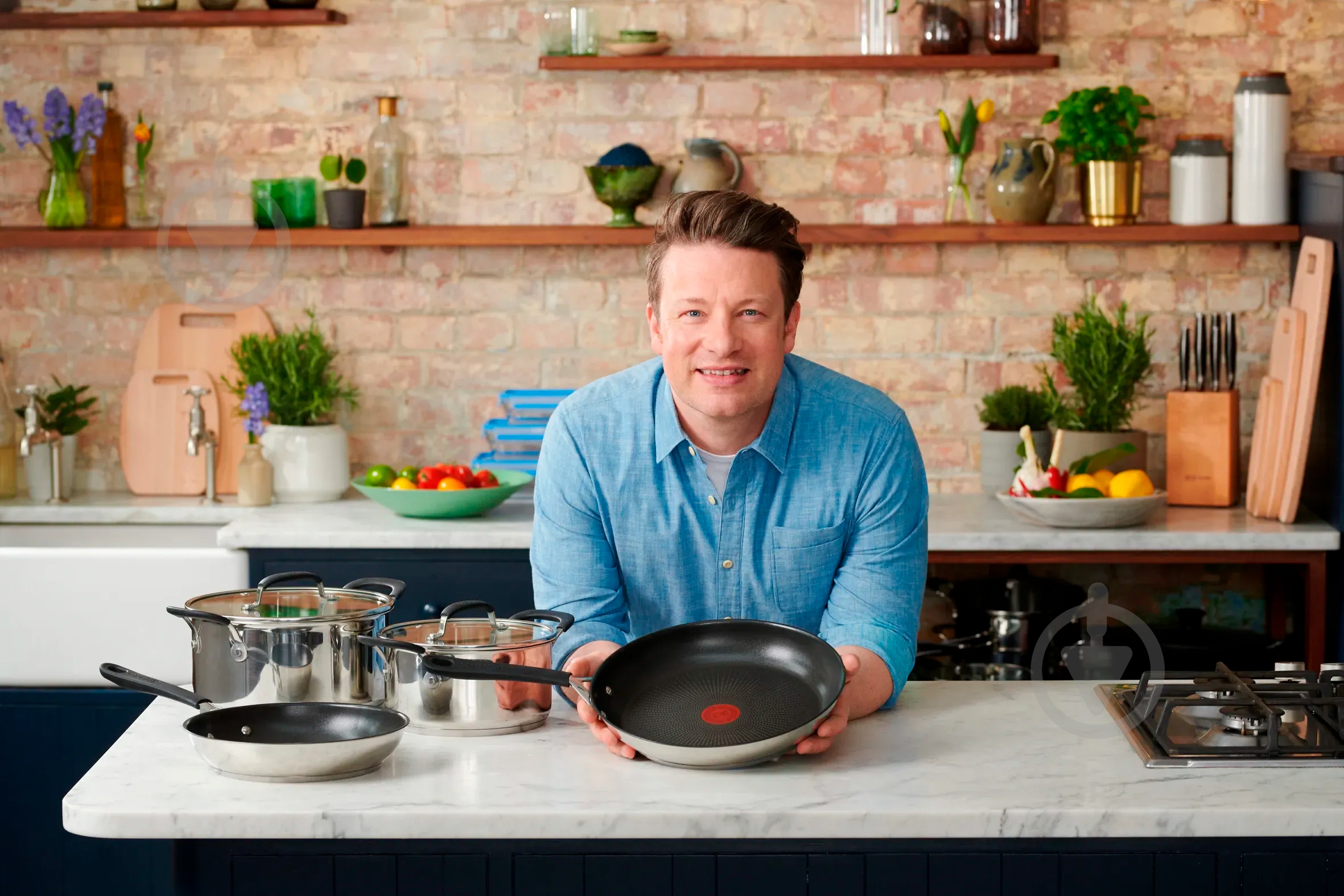 Сковорода Tefal Jamie Oliver Home Cook 28 см E3030656 - фото 5 Сковорода Tefal Jamie Oliver Home Cook 28 см E3030656 - фото 5