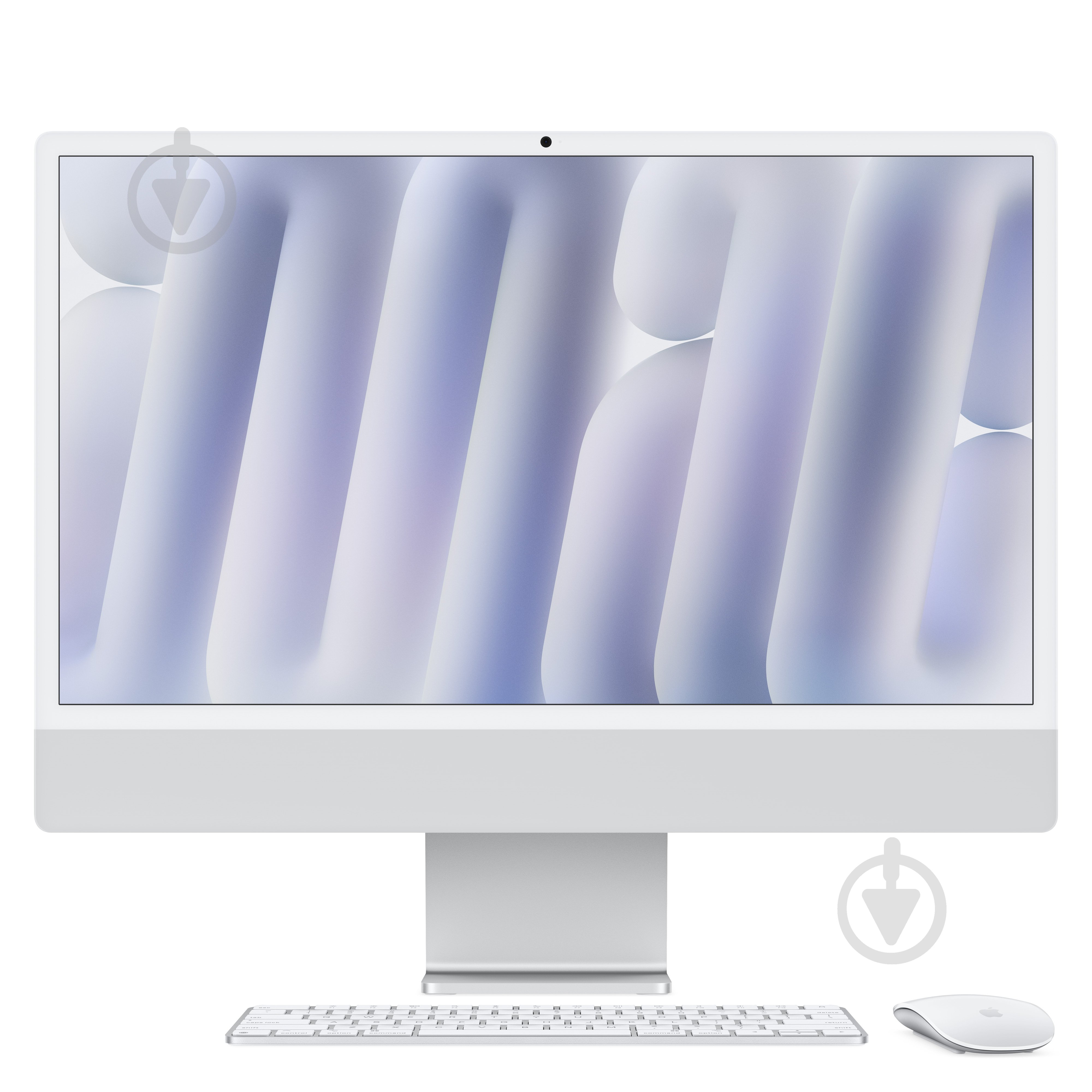 Моноблок Apple iMac М4 4.5К 10‑ядер GPU 256GB 24" (MWUU3UA/A) silver - фото 1