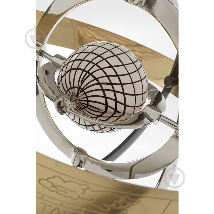 Статуэтка KARE Design Armillary 62,5х43х43 см серебро - фото 7