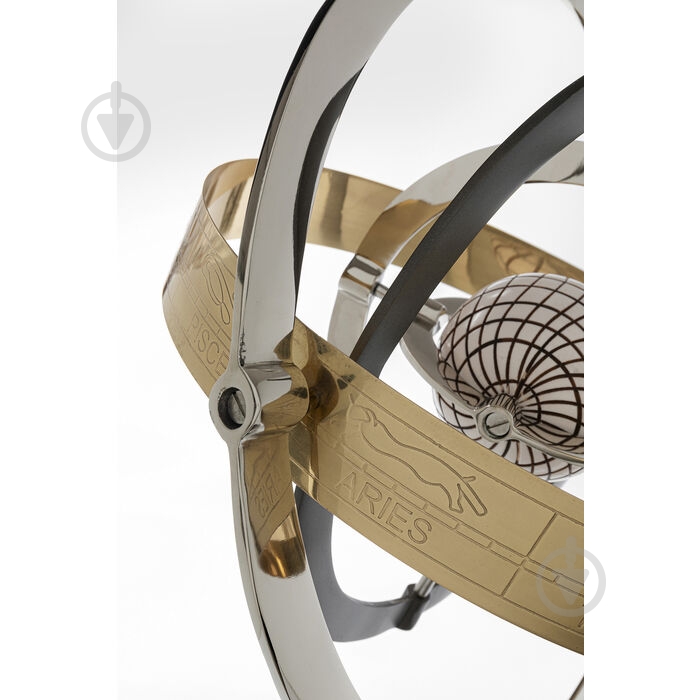 Статуэтка KARE Design Armillary 62,5х43х43 см серебро - фото 8