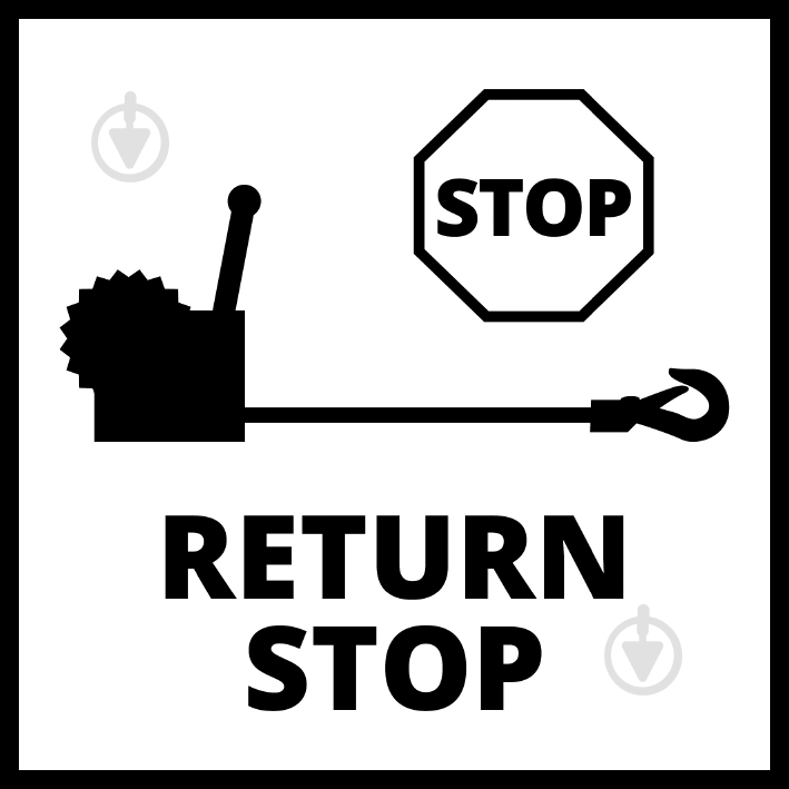 Лебедка рычажная Einhell TC-WI 500 2260160 - фото 7