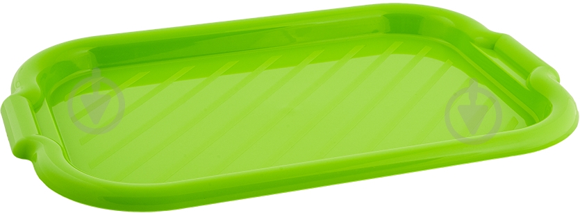 Поднос Алеана Мульти 45х30х4 см оливковый - фото 1