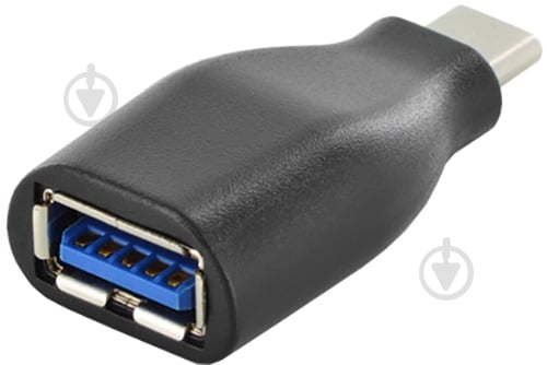 Адаптер Digitus USB Type-C – USB Af черный (AK-300506-000-S) - фото 1