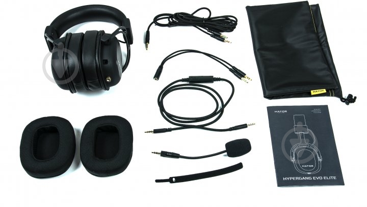 Гарнитура Hator Hypergang EVO Elite black (HTA-830) - фото 6