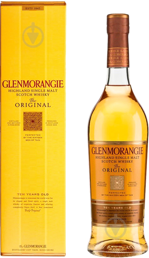 Виски Glenmorangie Original 10 лет выдержки 0,7 л - фото 1 Виски Glenmorangie Original 10 лет выдержки 0,7 л - фото 1