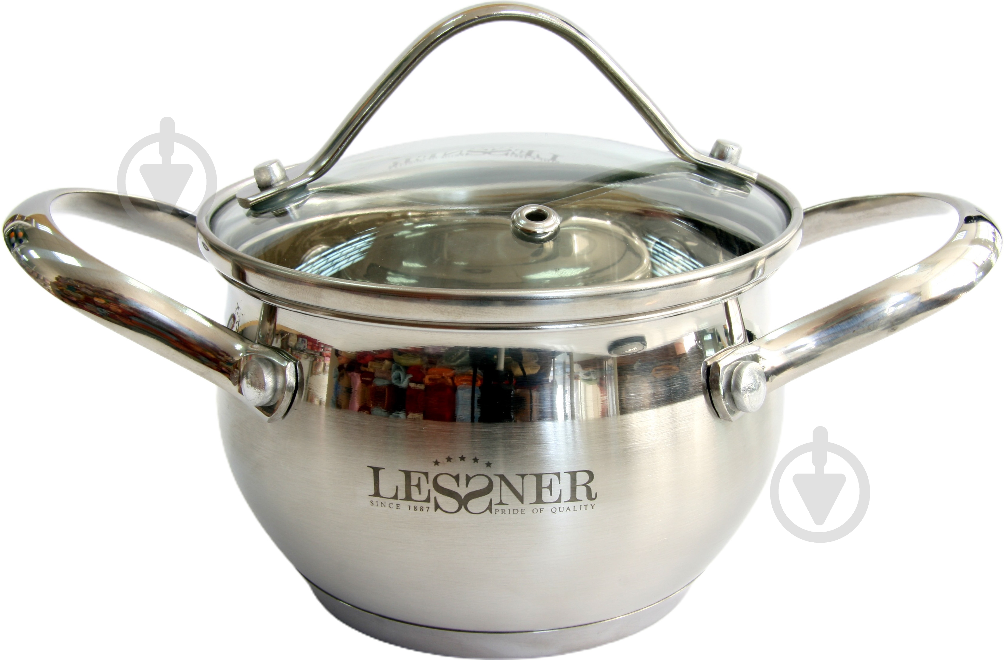 Каструля з кришкою Lessner 0,76 л 55855-12 - фото 1