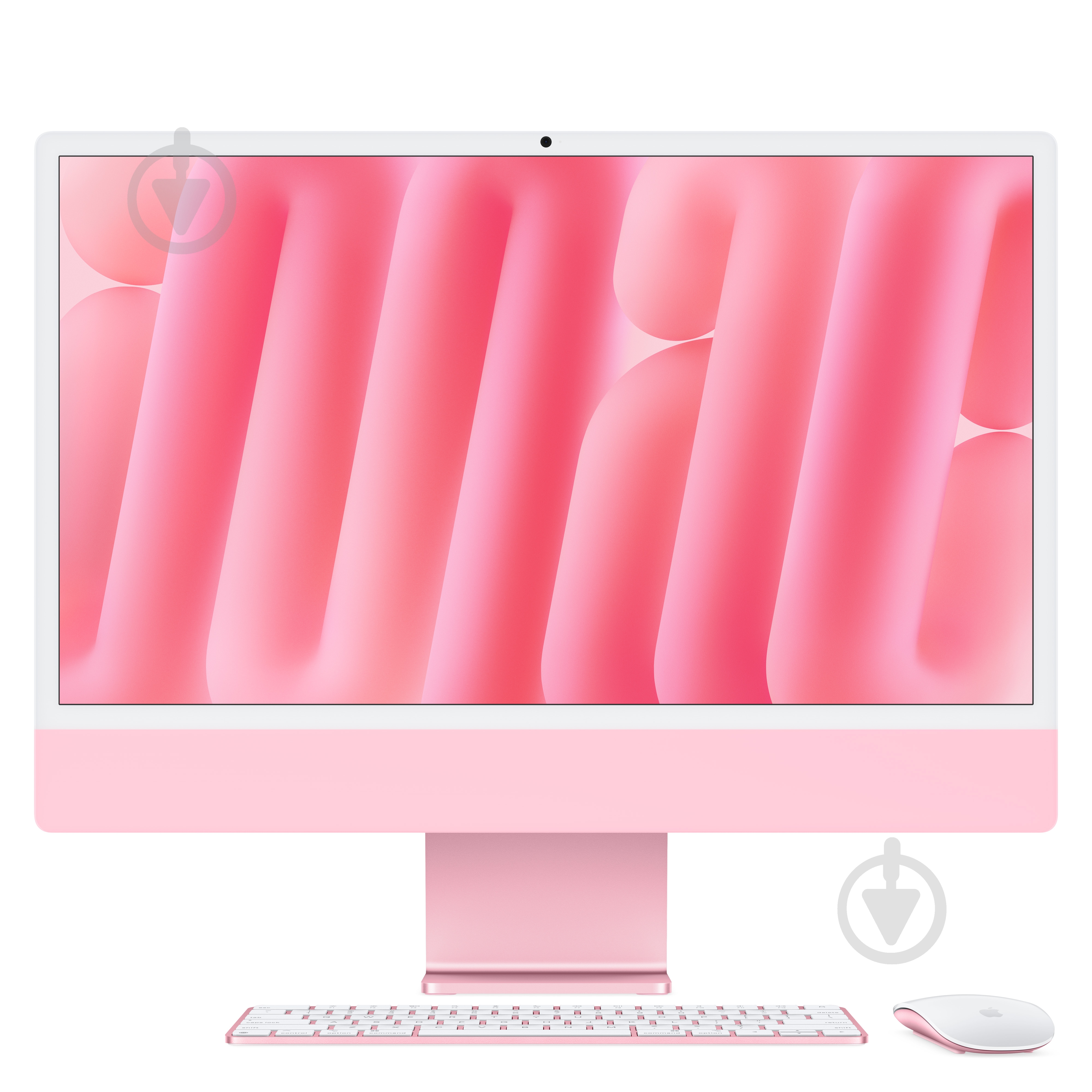 Моноблок Apple iMac М4 4.5К 10‑ядер GPU 512GB 24" (MWV53UA/A) pink - фото 1 Моноблок Apple iMac М4 4.5К 10‑ядер GPU 512GB 24" (MWV53UA/A) pink - фото 1