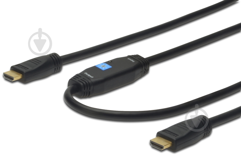 Кабель Digitus HDMI 20 м чорний (DK-330105-200-S) - фото 1