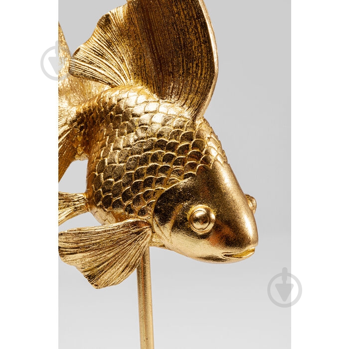 Статуетка KARE Design Betta Fish Base 54599 45х22х20,5 см чорний із золотом - фото 6 Статуетка KARE Design Betta Fish Base 54599 45х22х20,5 см чорний із золотом - фото 6