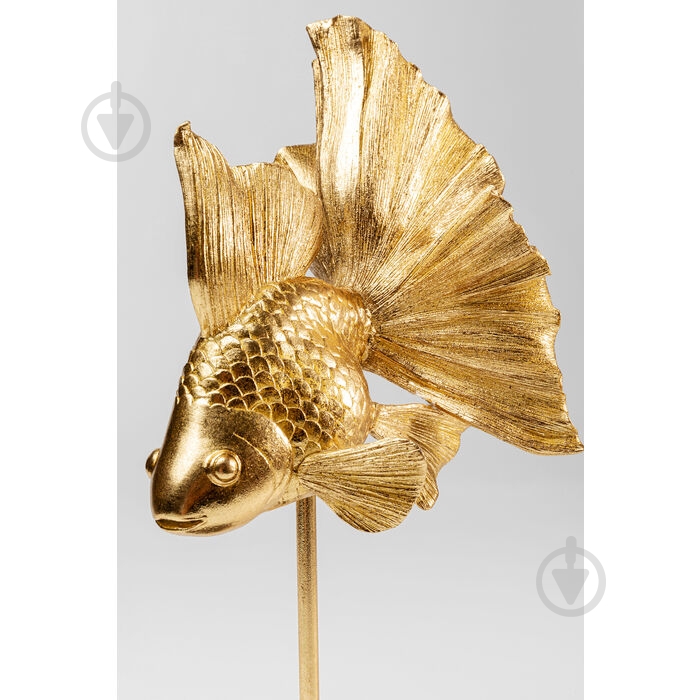 Статуетка KARE Design Betta Fish Base 54599 45х22х20,5 см чорний із золотом - фото 5 Статуетка KARE Design Betta Fish Base 54599 45х22х20,5 см чорний із золотом - фото 5