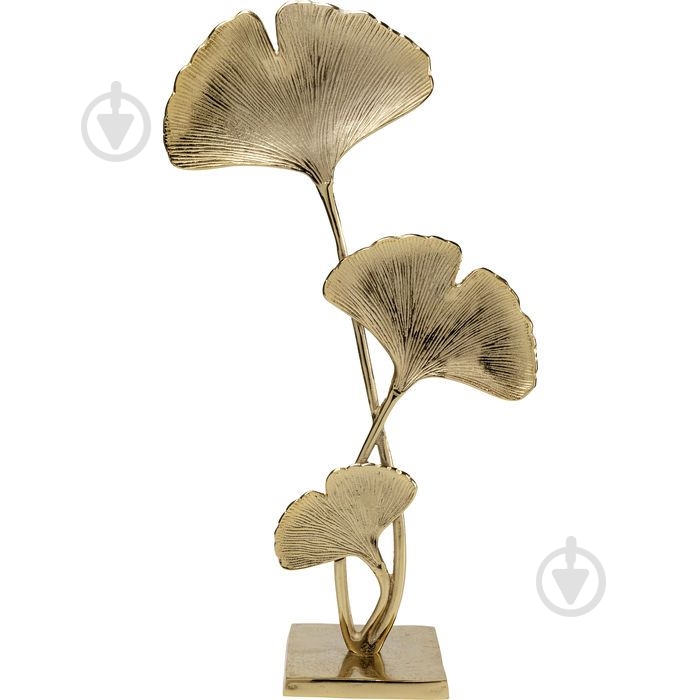Статуэтка KARE Design Ginkgo Leafs 70х17х35 см золото - фото 1