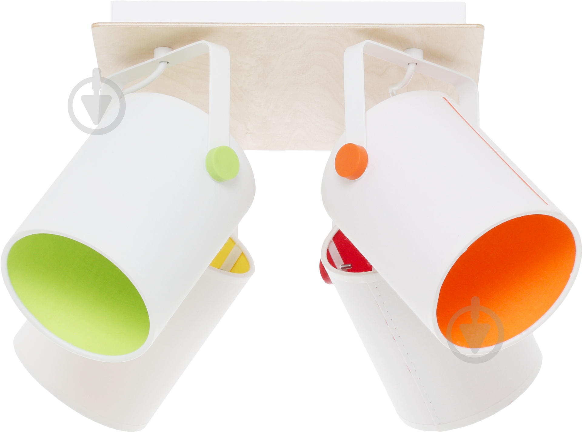 Люстра потолочная TK Lighting RELAX JUNIOR 4x60 Вт E27 разноцветный 1834 - фото 1