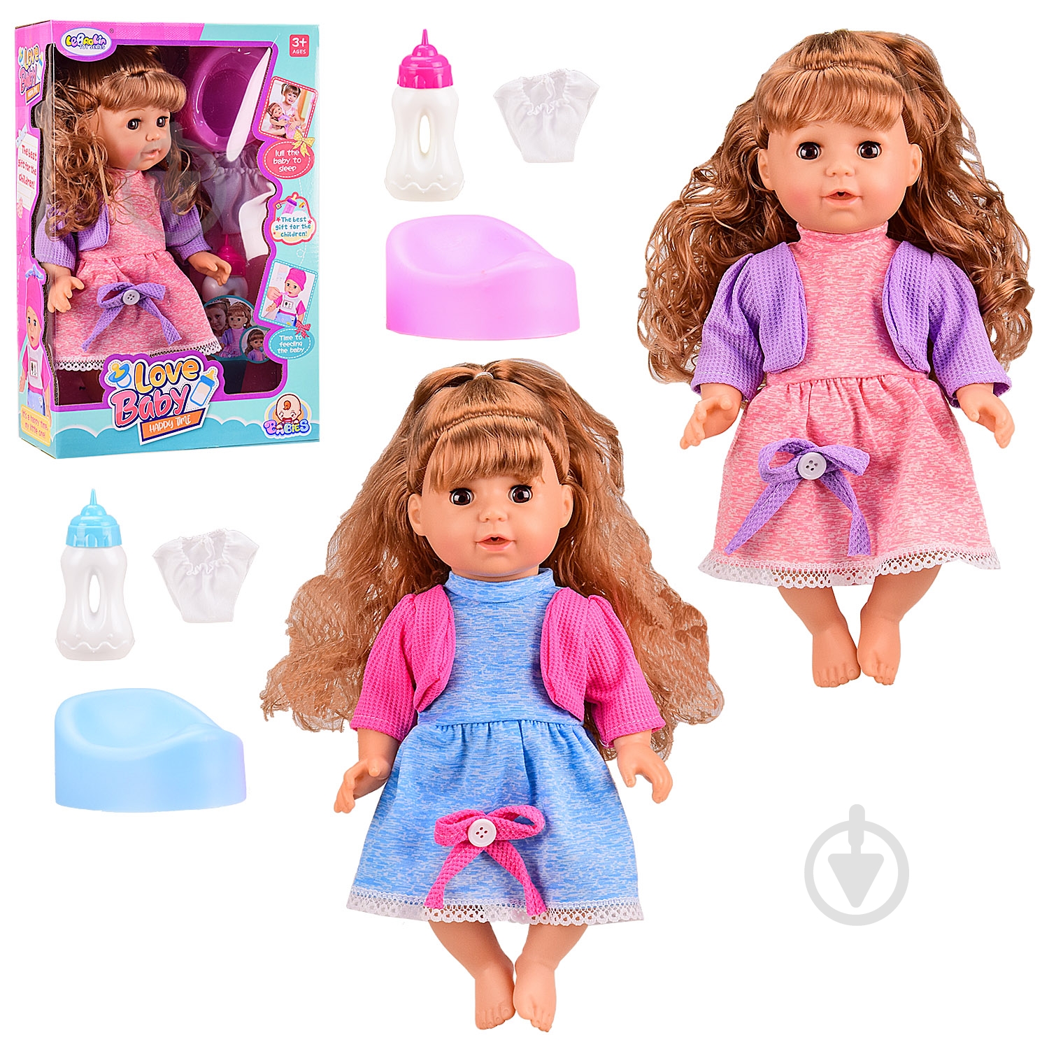 Кукла с аксессуарами (в ассортименте) L-8034G - фото 1