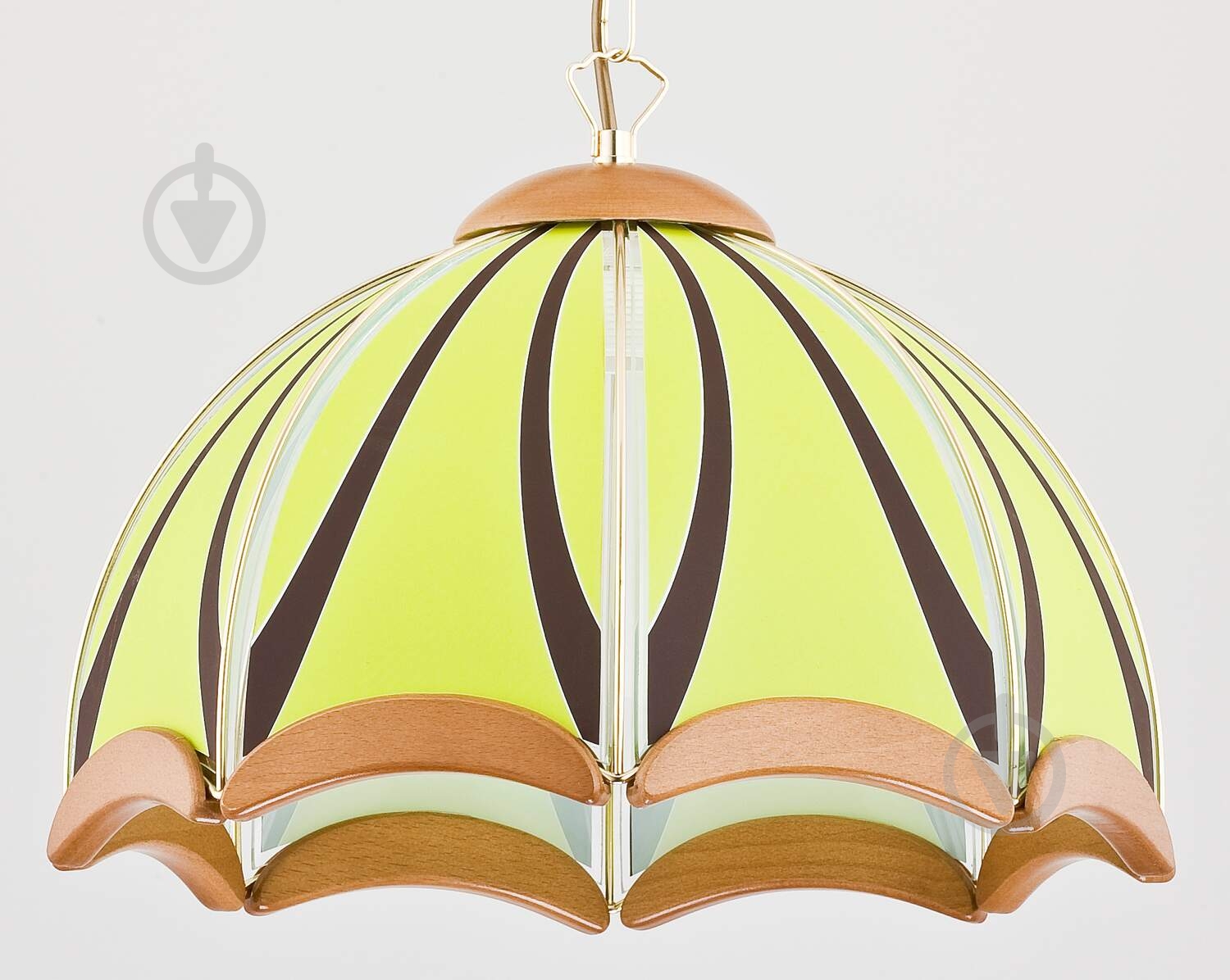 Підвіс ALFA Sikorka 3xE27 світло-зелений 60155 - фото 2