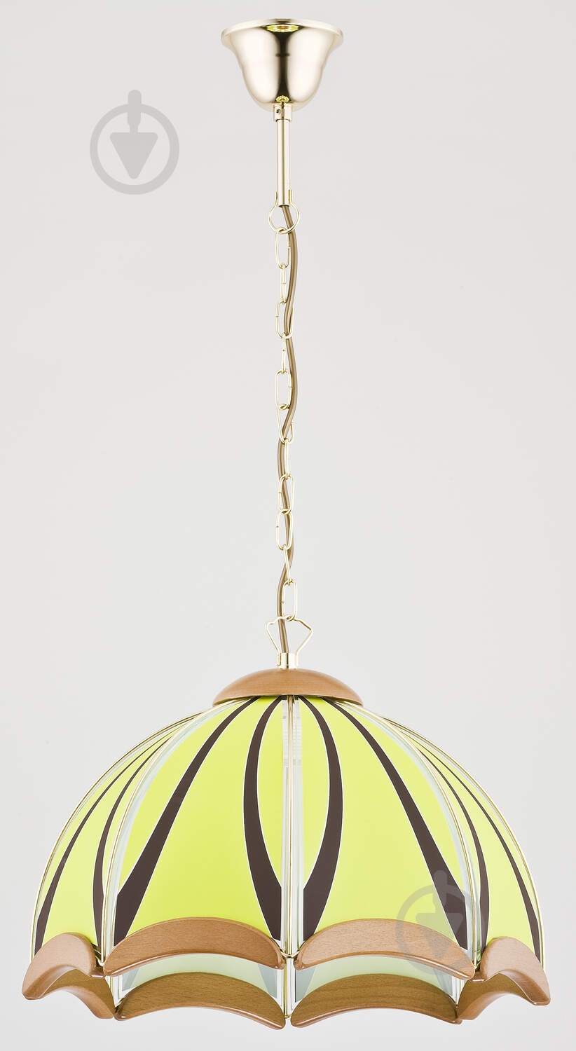 Підвіс ALFA Sikorka 3xE27 світло-зелений 60155 - фото 1