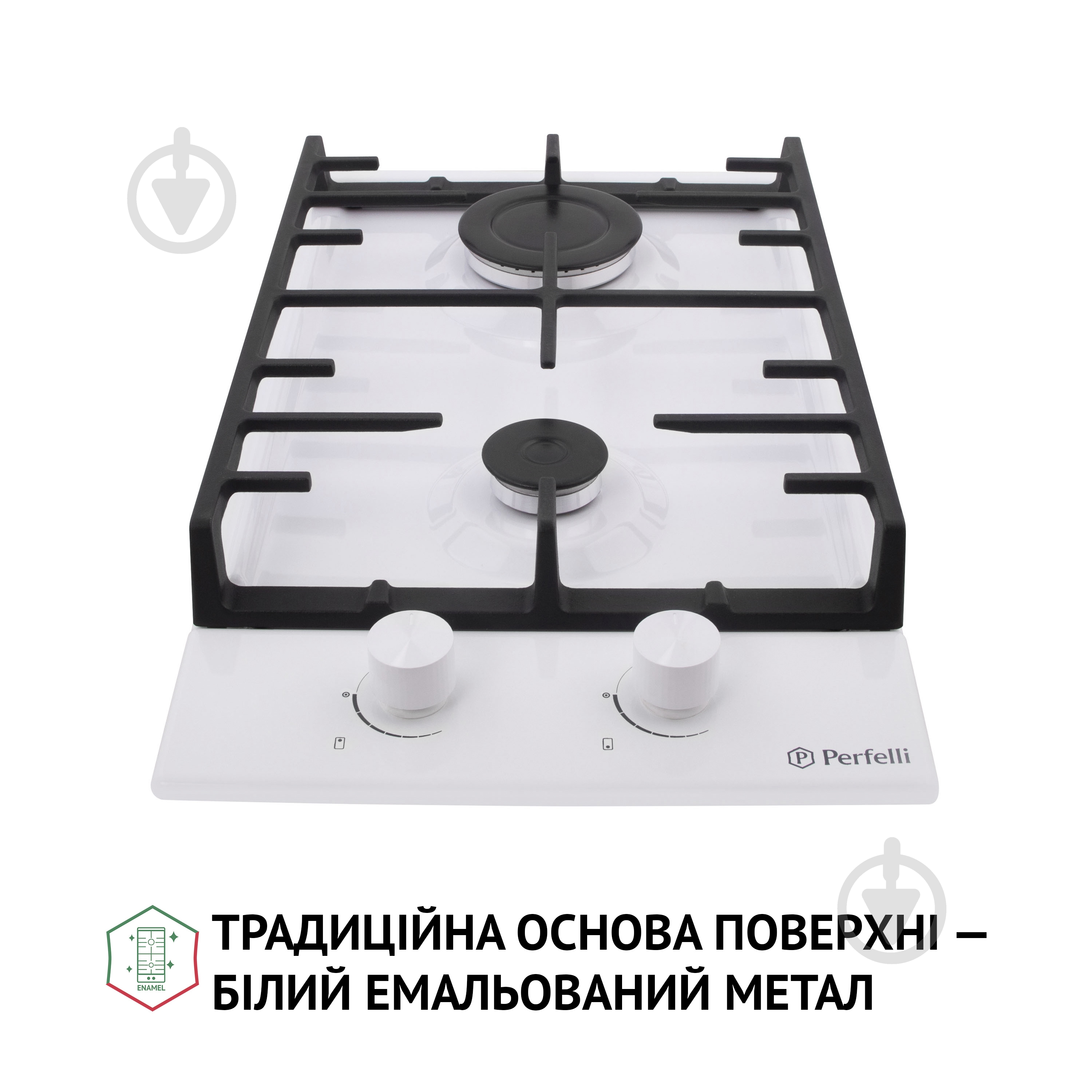 Варочная поверхность газовая Perfelli HGM 31427 WH - фото 2 Варочная поверхность газовая Perfelli HGM 31427 WH - фото 2