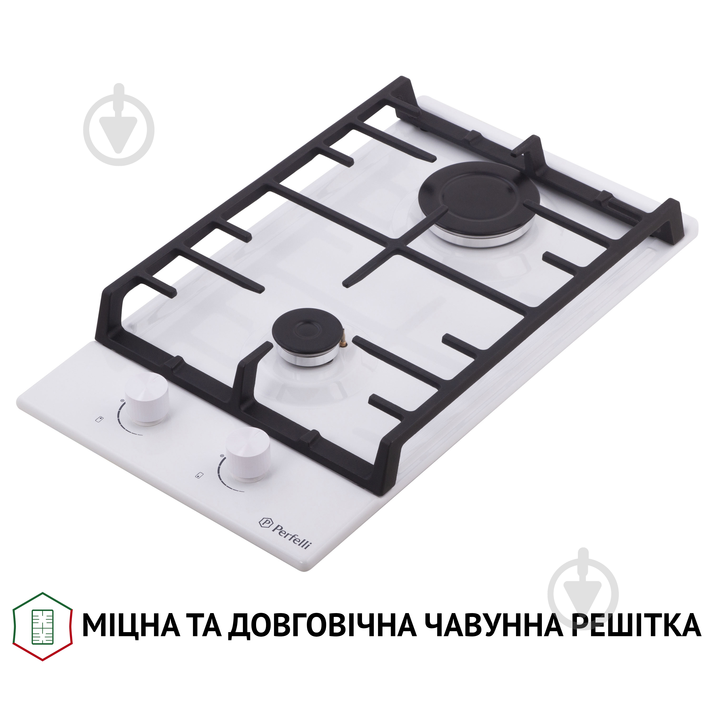 Варочная поверхность газовая Perfelli HGM 31427 WH - фото 3 Варочная поверхность газовая Perfelli HGM 31427 WH - фото 3