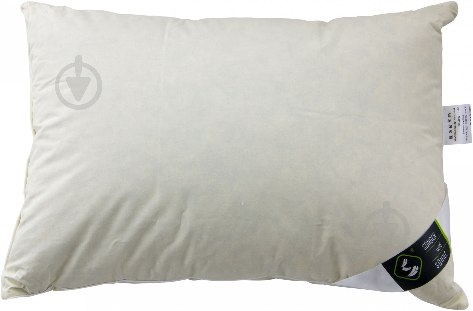 Подушка Feder 50x70 см Songer und Sohne 50x70 см белый - фото 1