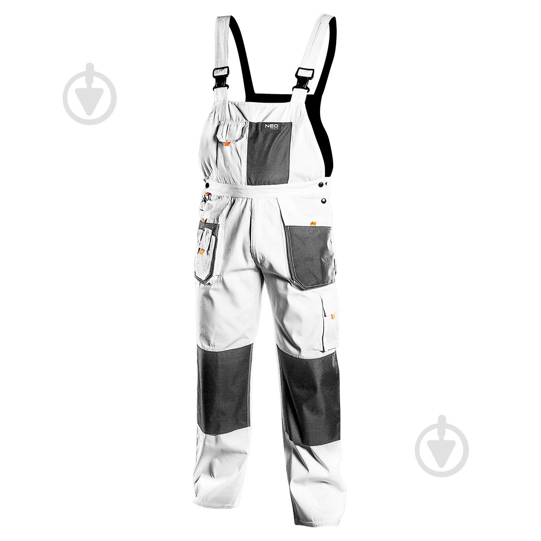 Полукомбинезон NEO tools LD р. L 81-140 белый - фото 1 Полукомбинезон NEO tools LD р. L 81-140 белый - фото 1