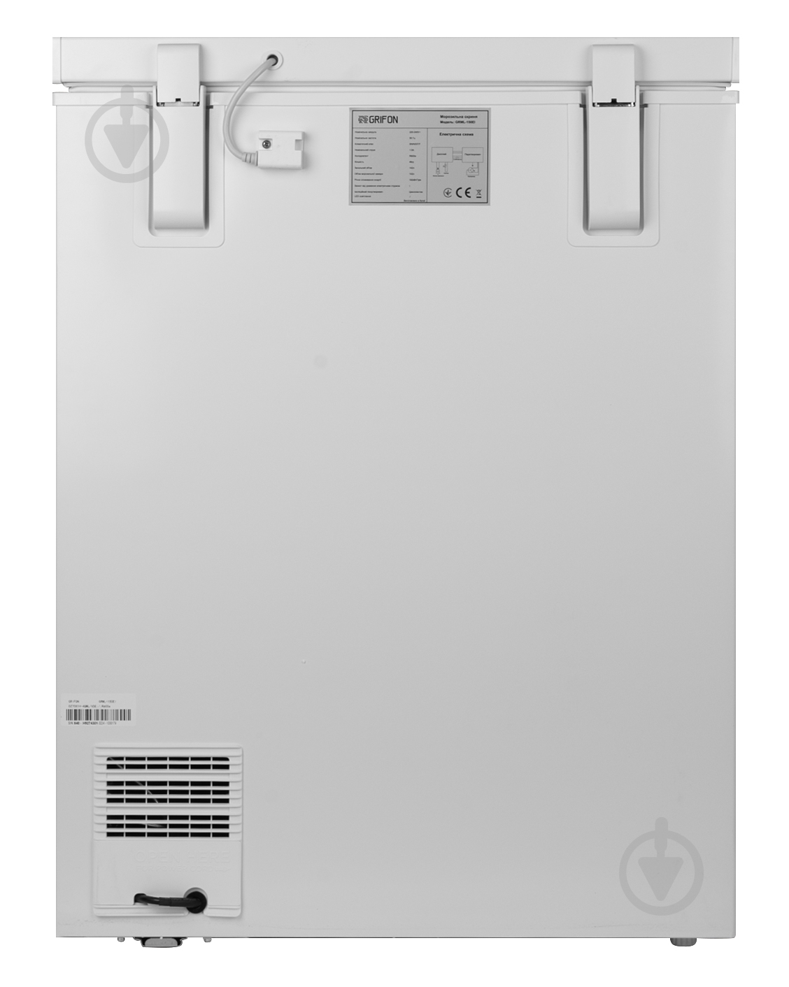 Морозильный ларь Grifon GRML-150EI - фото 9