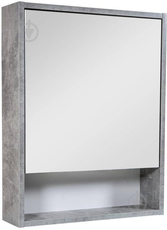 Дзеркало ScandiSPA Edda бетон 55x70 см - фото 1