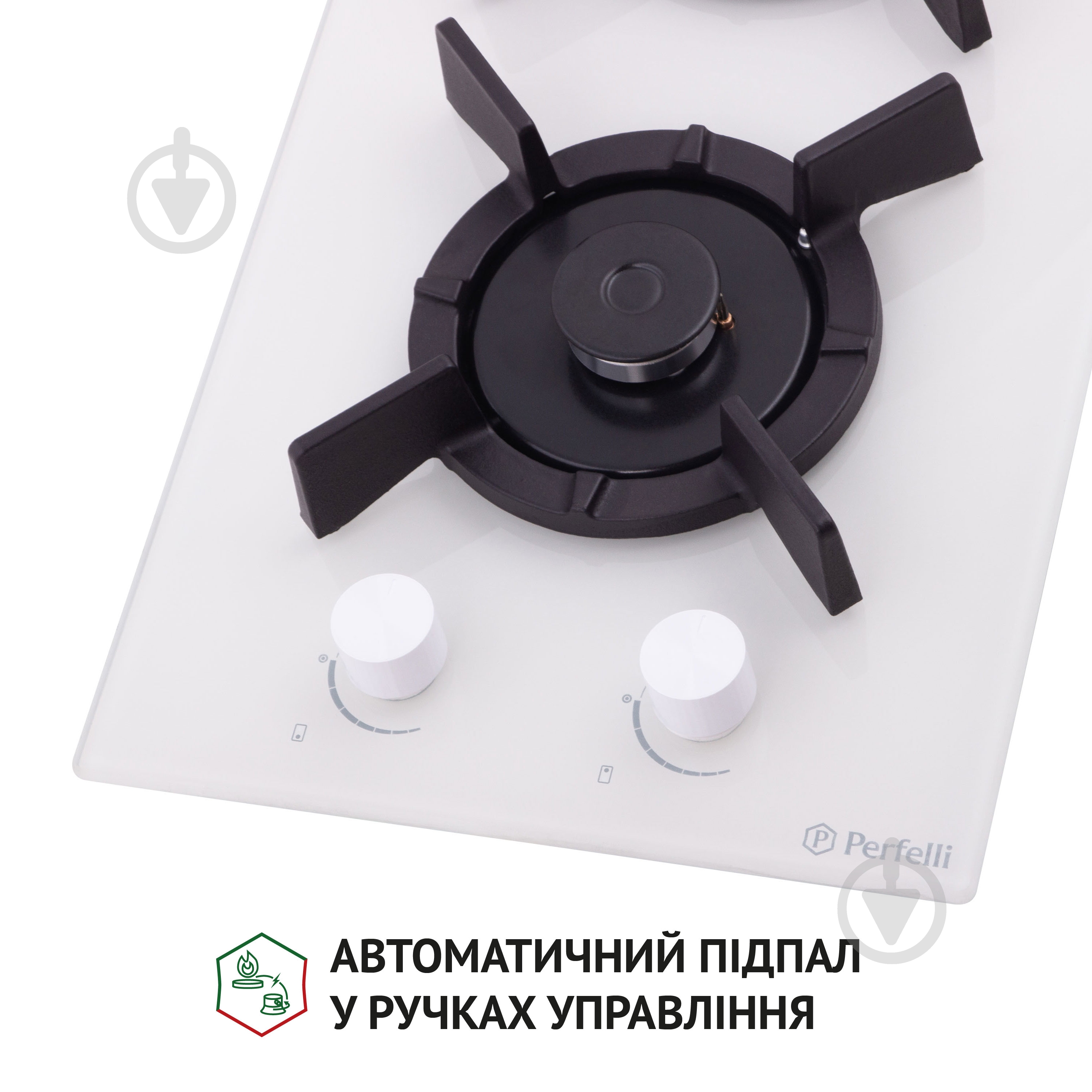 Варочная поверхность газовая Perfelli HGG 31487 WH - фото 4 Варочная поверхность газовая Perfelli HGG 31487 WH - фото 4
