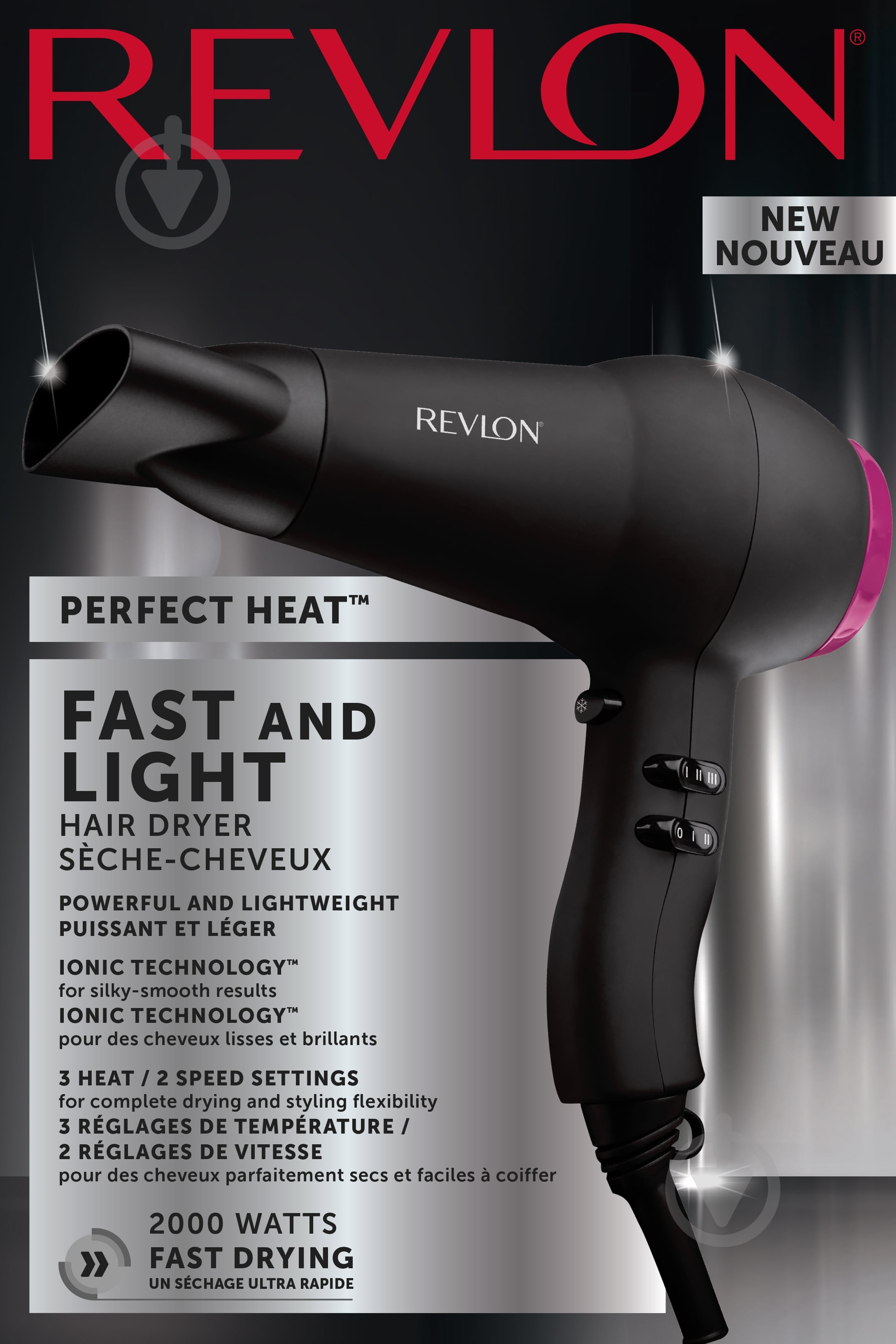 Фен Revlon Perfect Heat Fast and Light RVDR5823 - фото 13