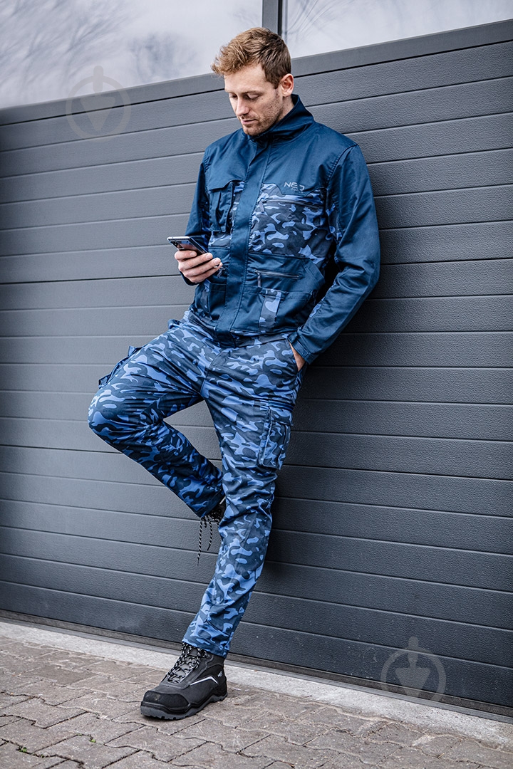 Куртка робоча NEO tools CAMO Navy р. M 81-213 синій - фото 11
