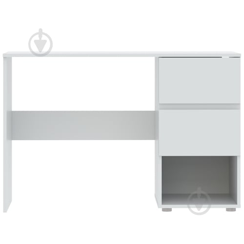 Стол письменный Intermeble BASIC PLUS 2ш 773х1150х500 мм белый/белый - фото 2 Стол письменный Intermeble BASIC PLUS 2ш 773х1150х500 мм белый/белый - фото 2