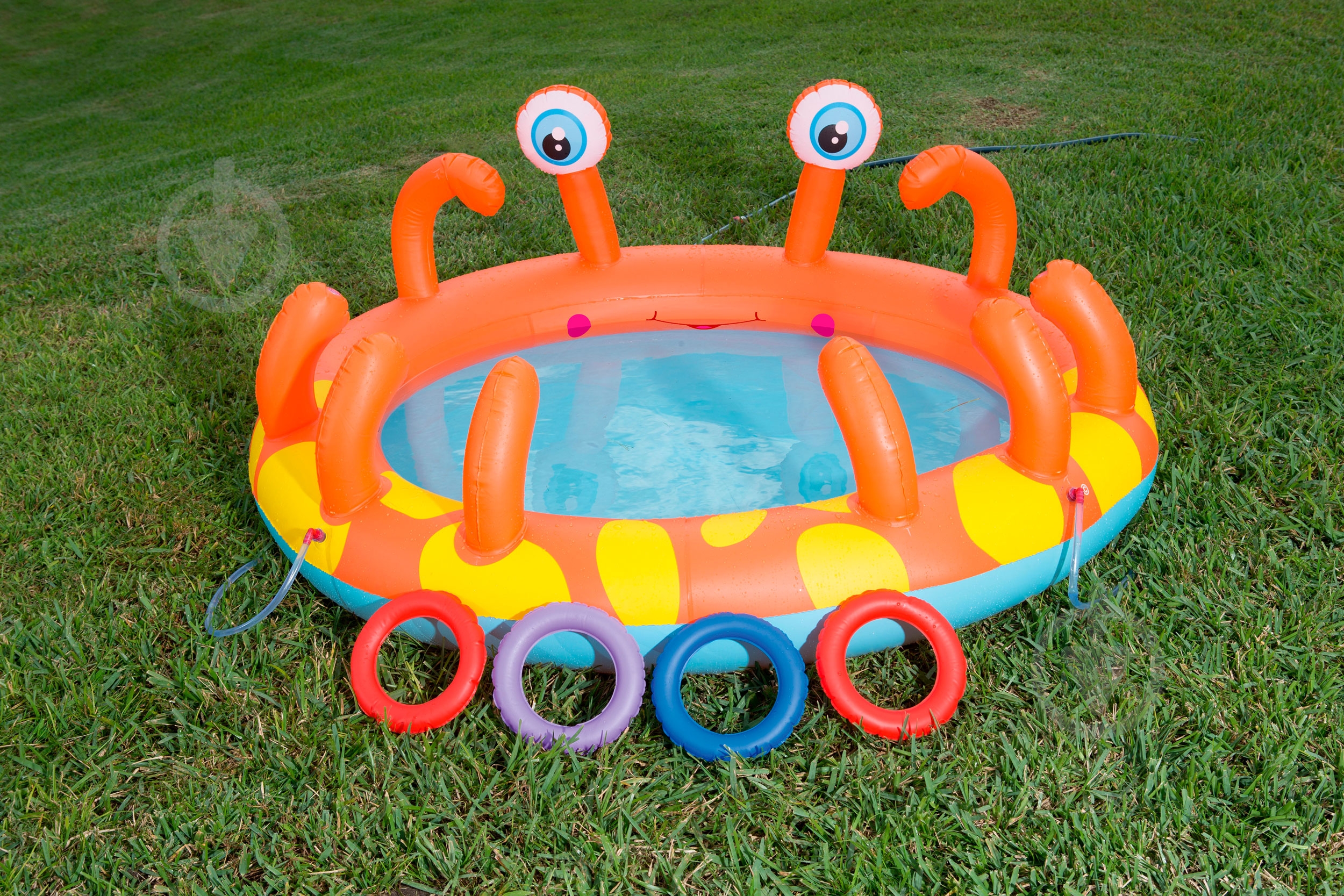 Бассейн надувной Bestway игровой Краб - фото 10