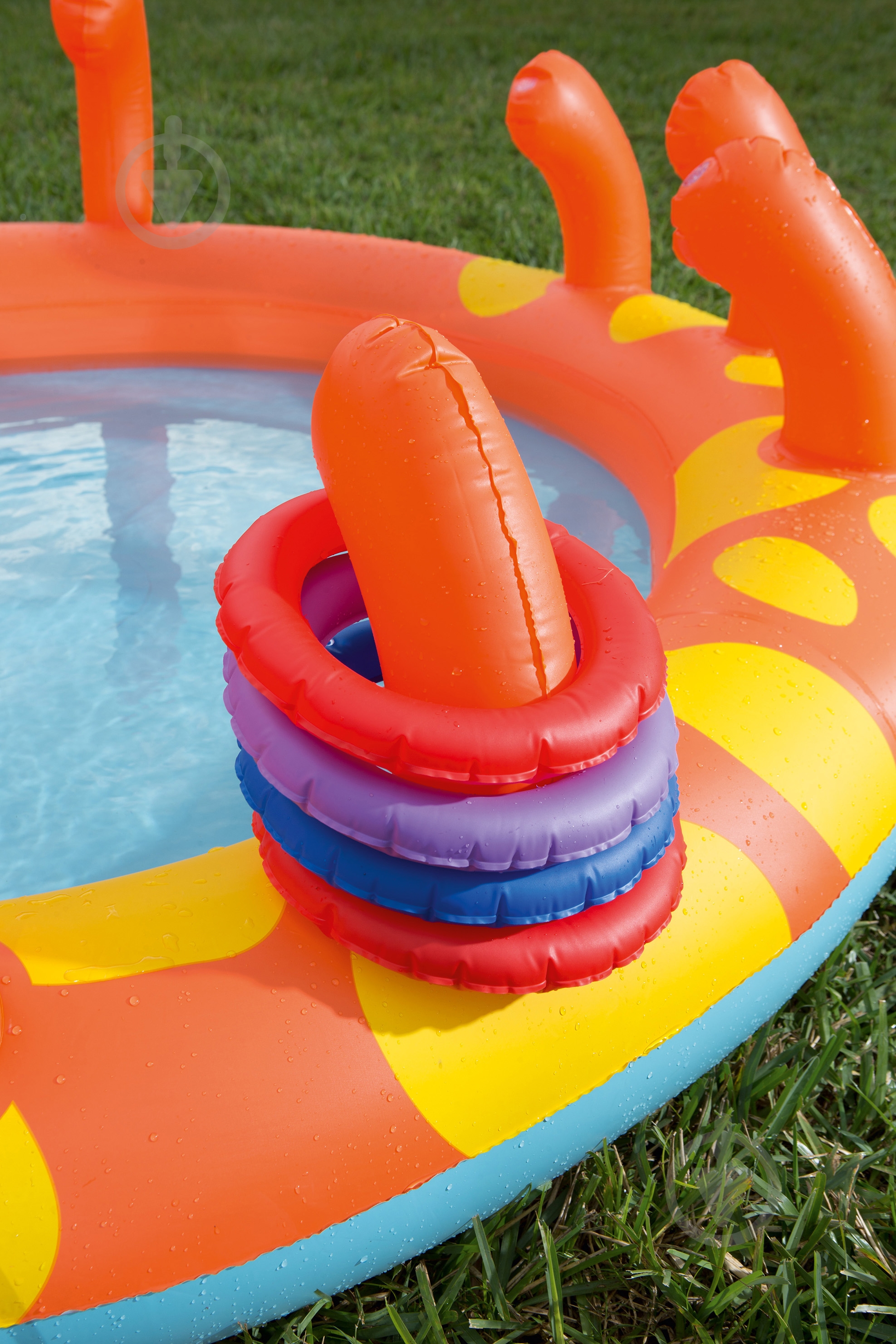 Бассейн надувной Bestway игровой Краб - фото 12